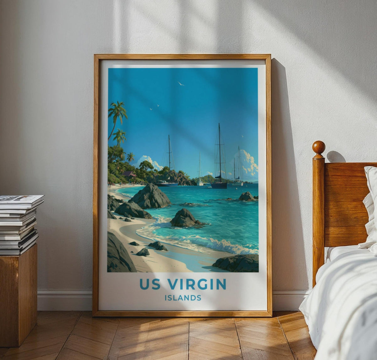 US Virgin Islands Poster - WanderWall
