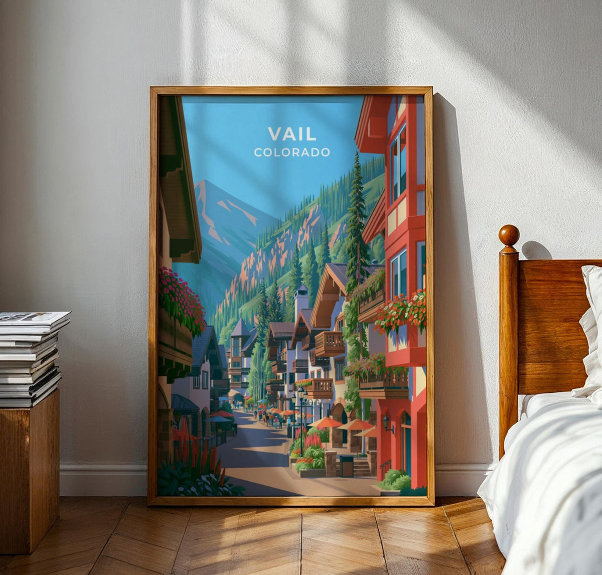 Vail Colorado Travel Poster - WanderWall