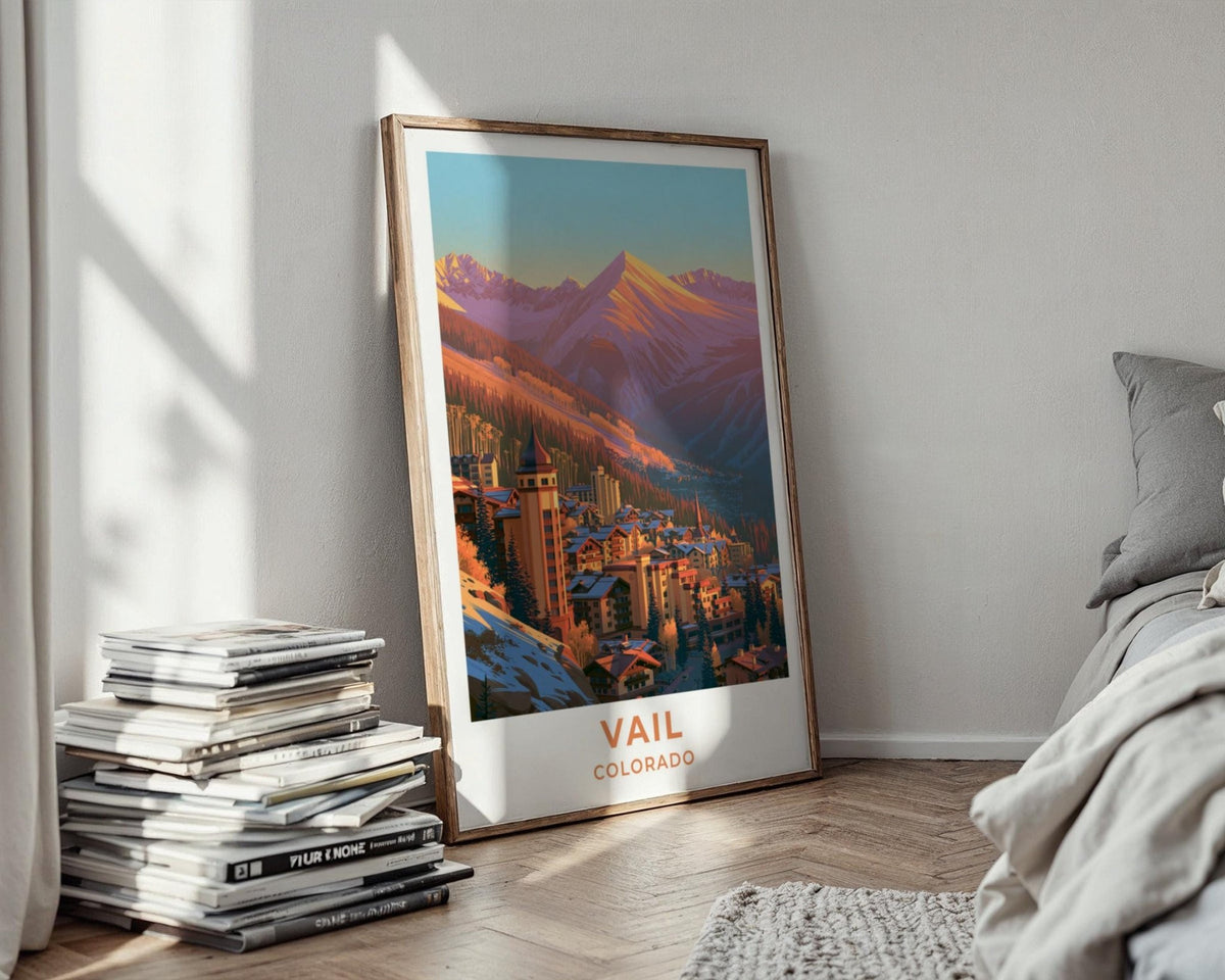 Vail Colorado Travel Poster - WanderWall