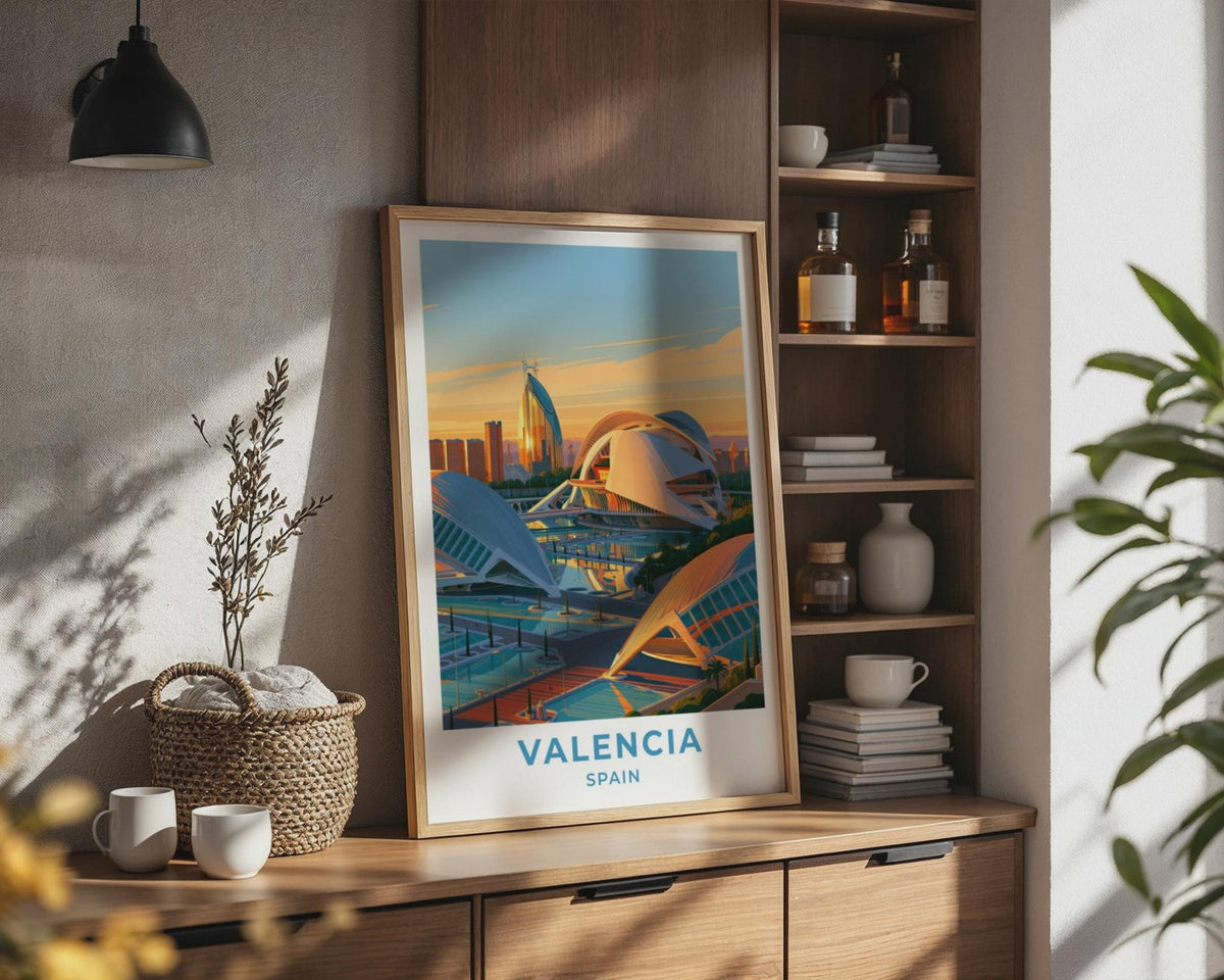 Valencia Poster - WanderWall