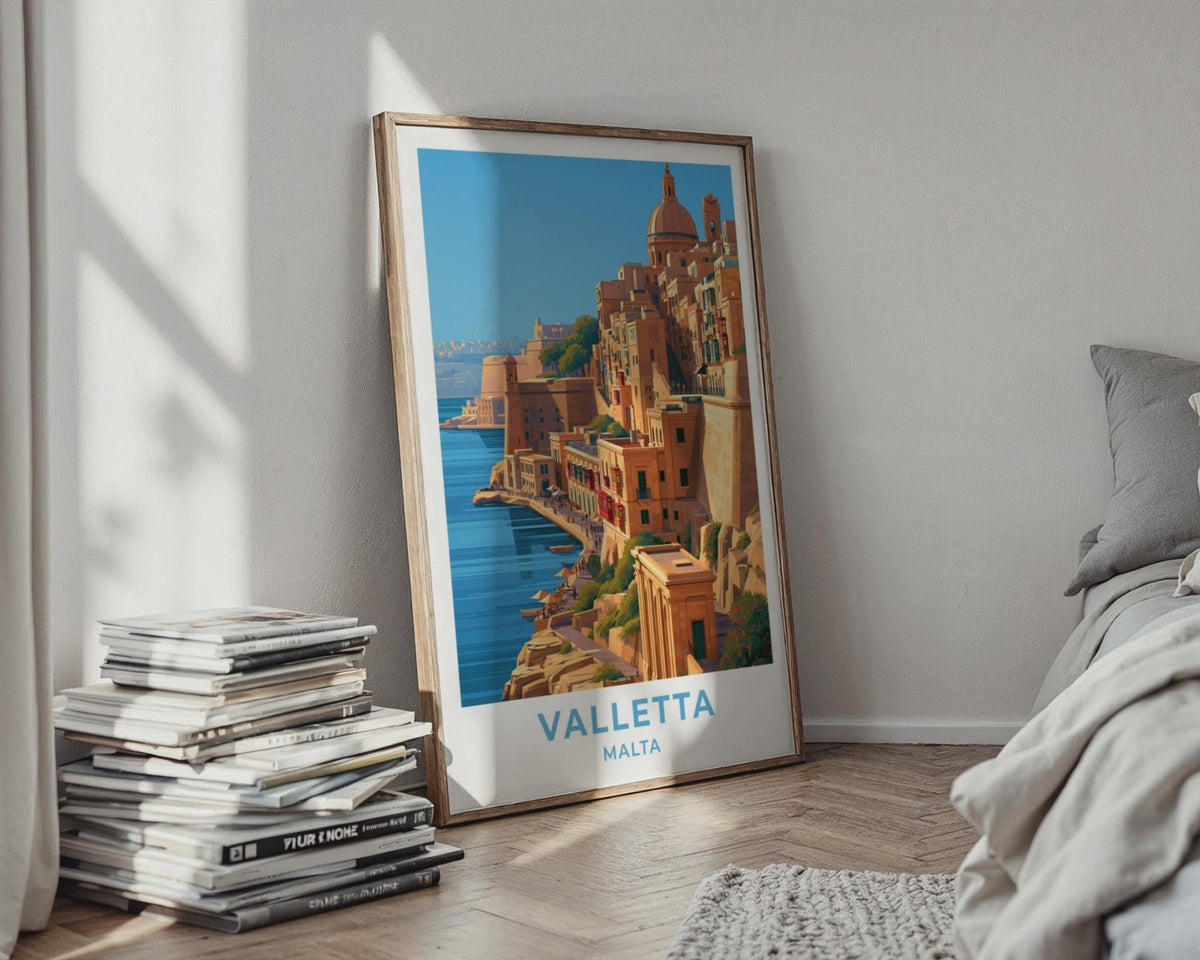 Valletta Poster - WanderWall