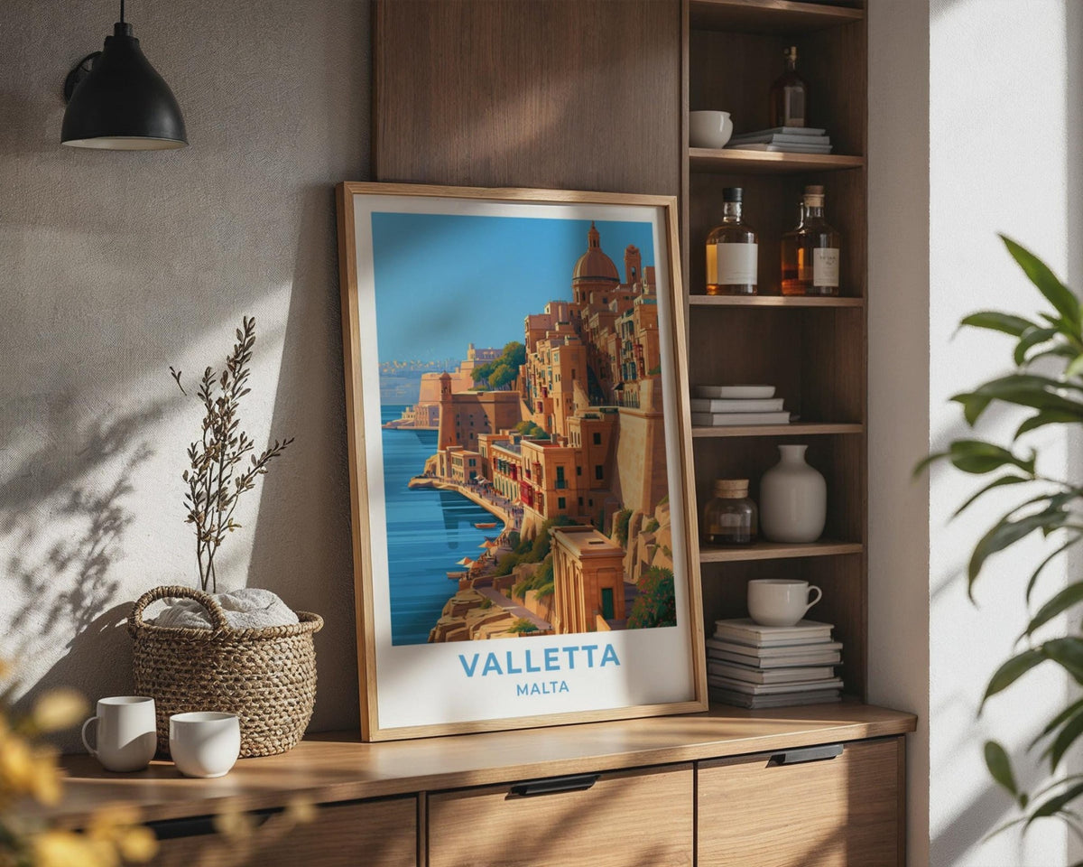 Valletta Poster - WanderWall