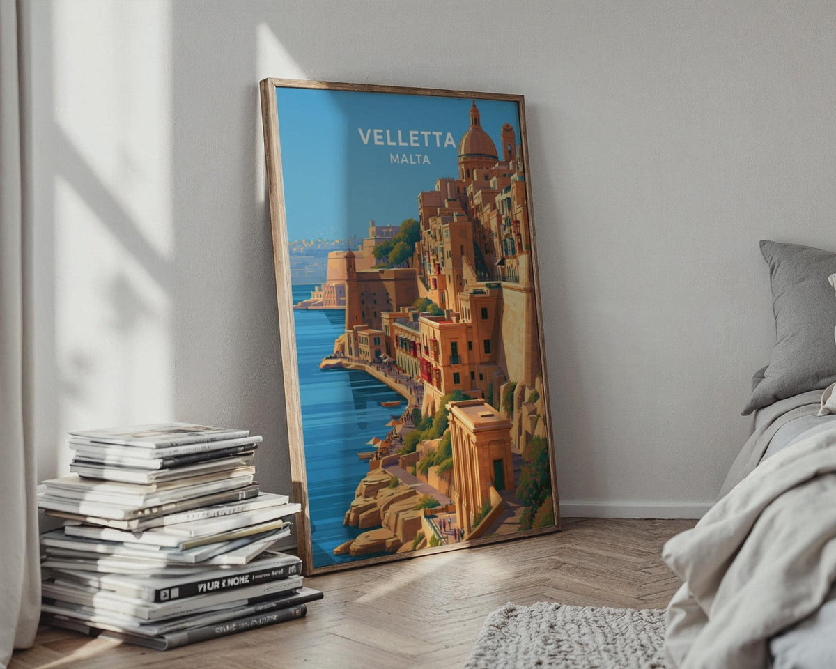 Valletta Poster - WanderWall