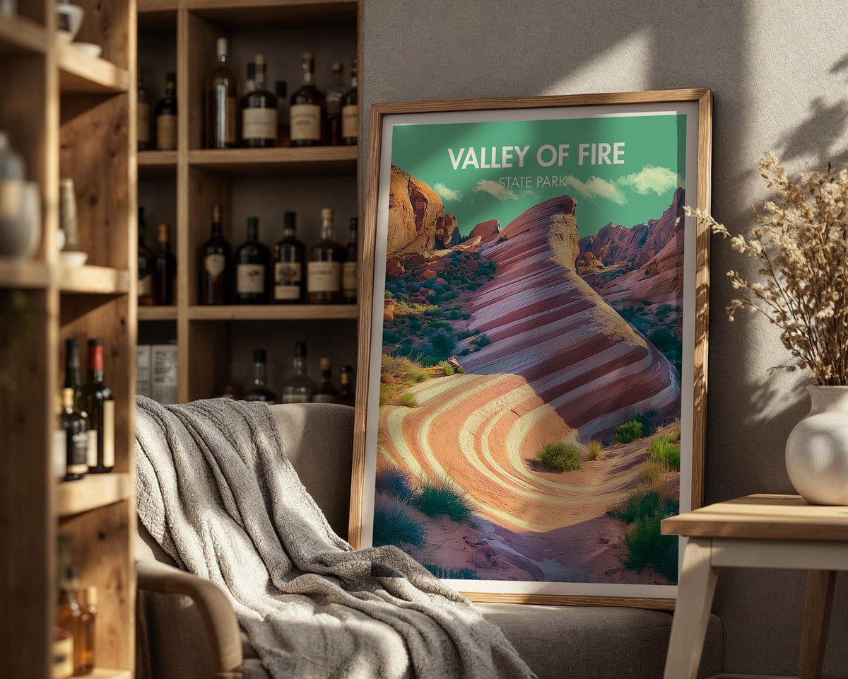 Valley of Fire State Park Poster - WanderWall