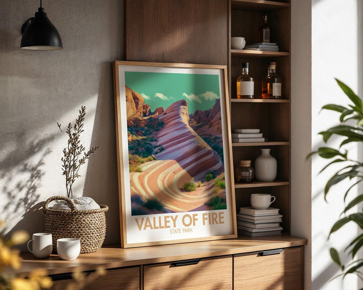 Valley of Fire State Park Poster - WanderWall