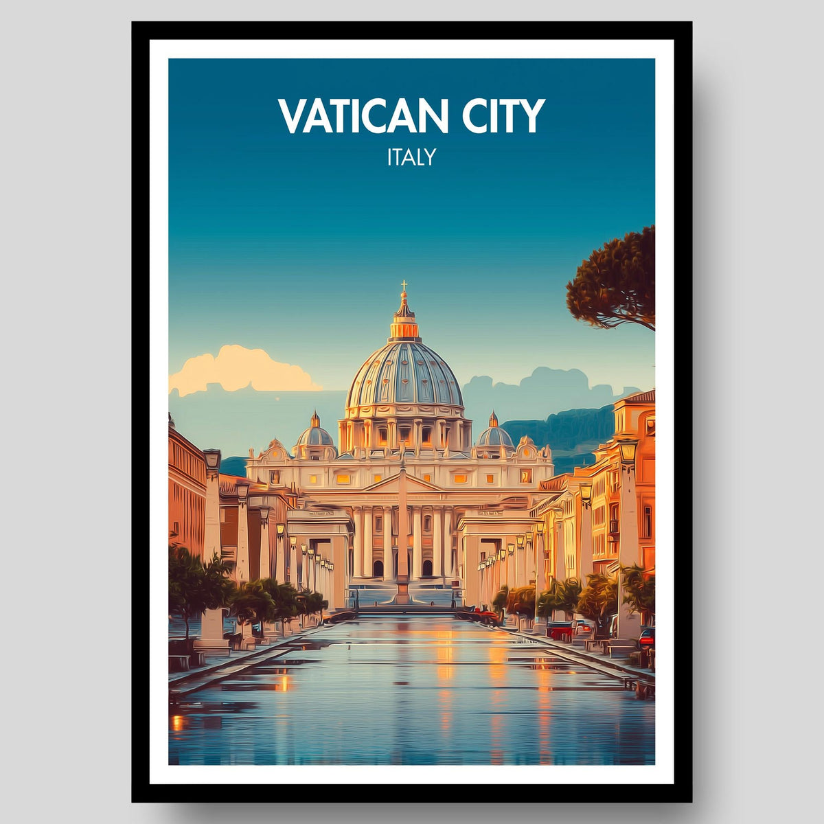 Vatican City Poster - WanderWall