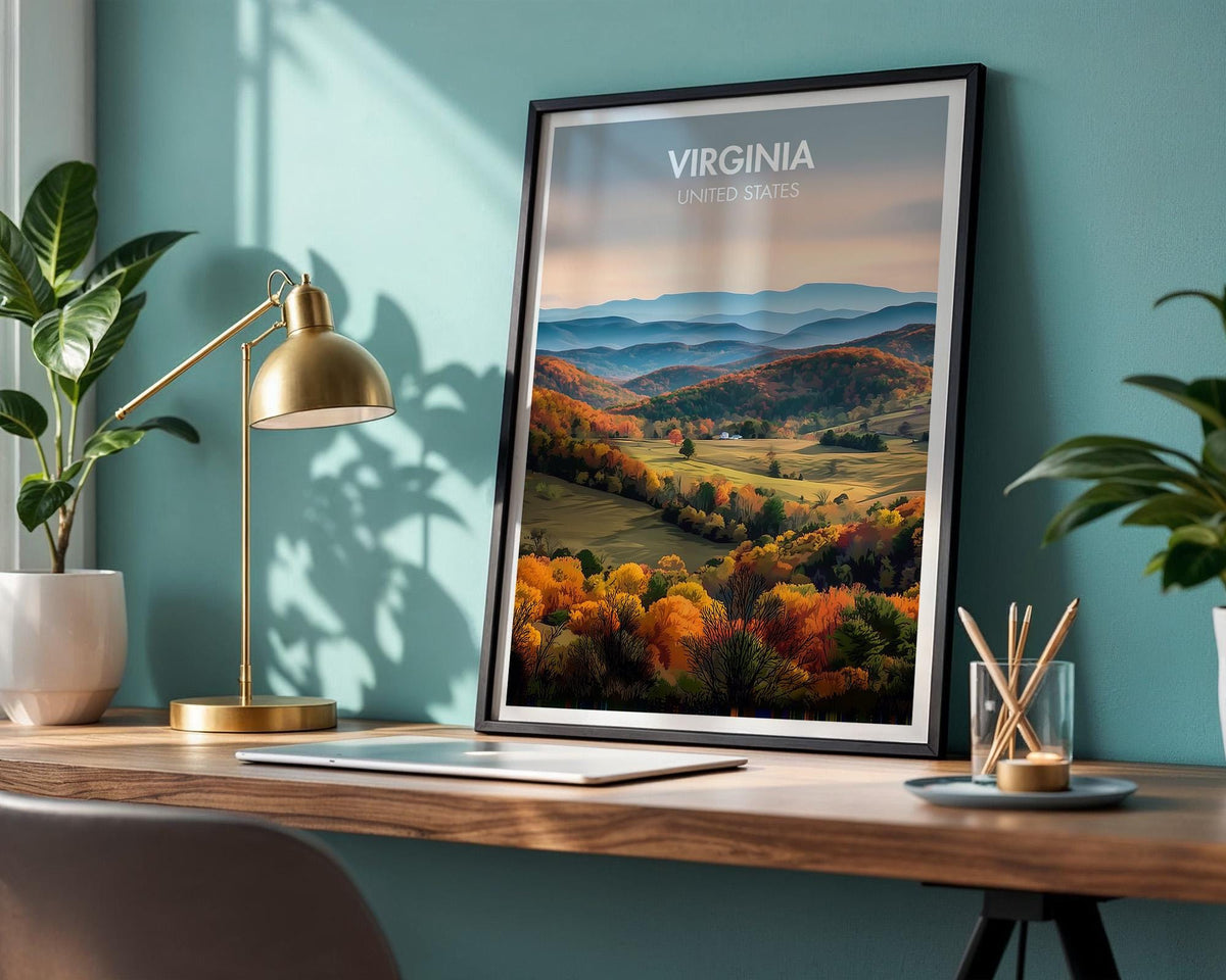 Virginia Poster - WanderWall