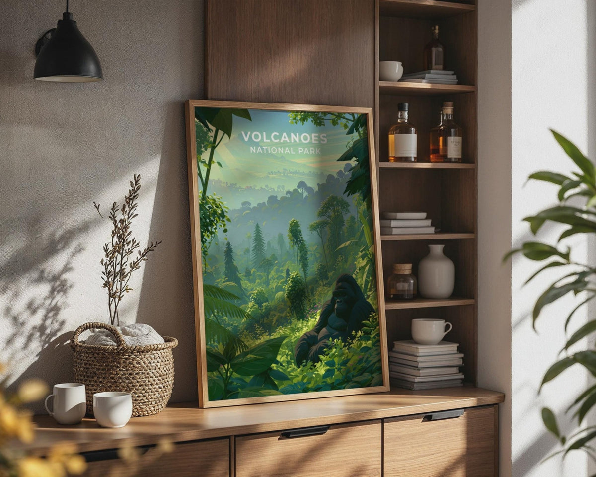 Volcanoes National Park Poster - WanderWall