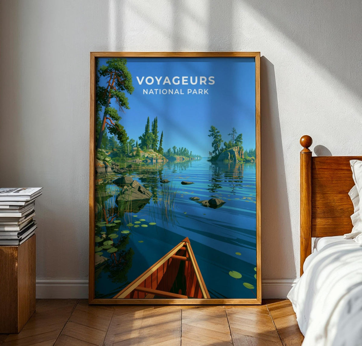 Voyageurs National Park Minnesota Travel Poster - WanderWall