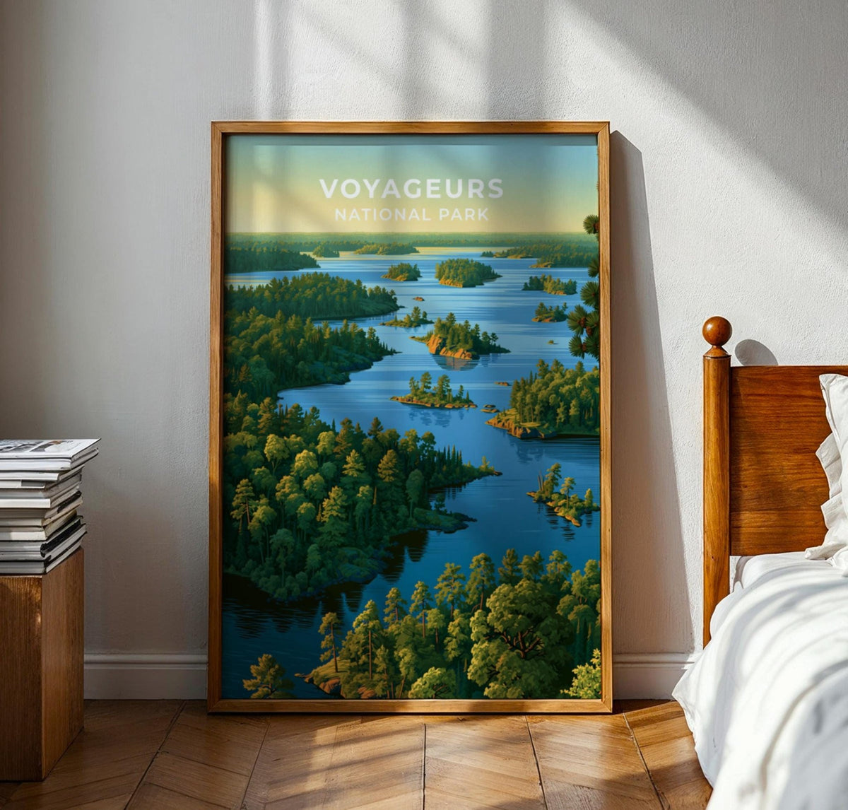 Voyageurs National Park Minnesota Travel Poster - WanderWall