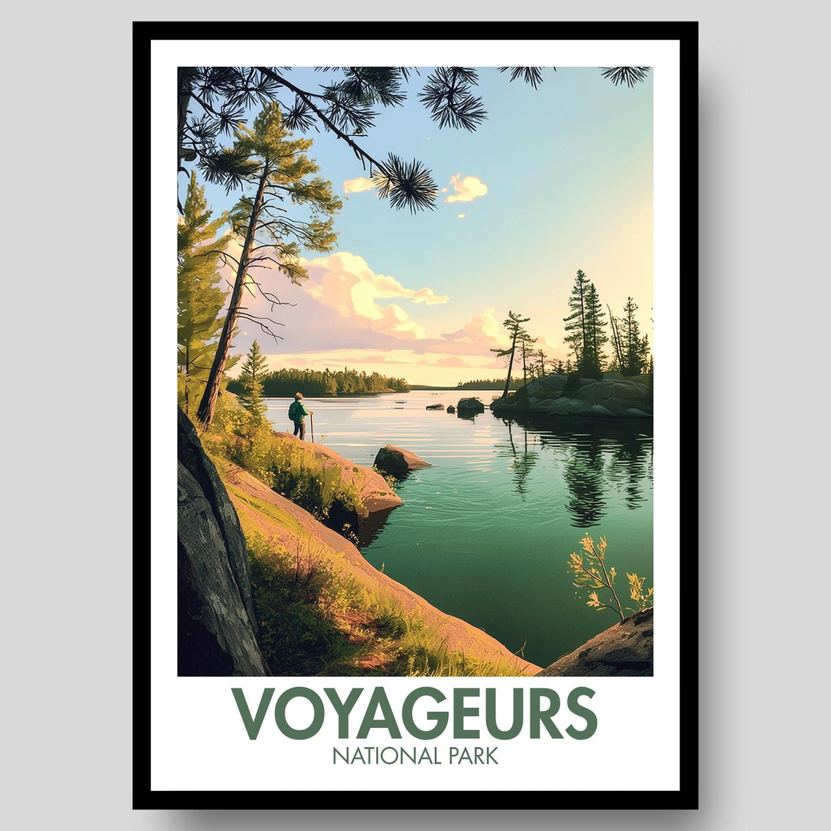 Voyageurs National Park Poster - WanderWall