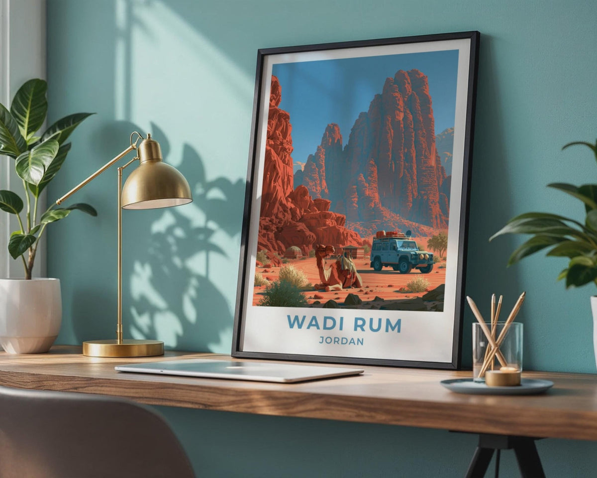 Wadi Rum Poster - WanderWall