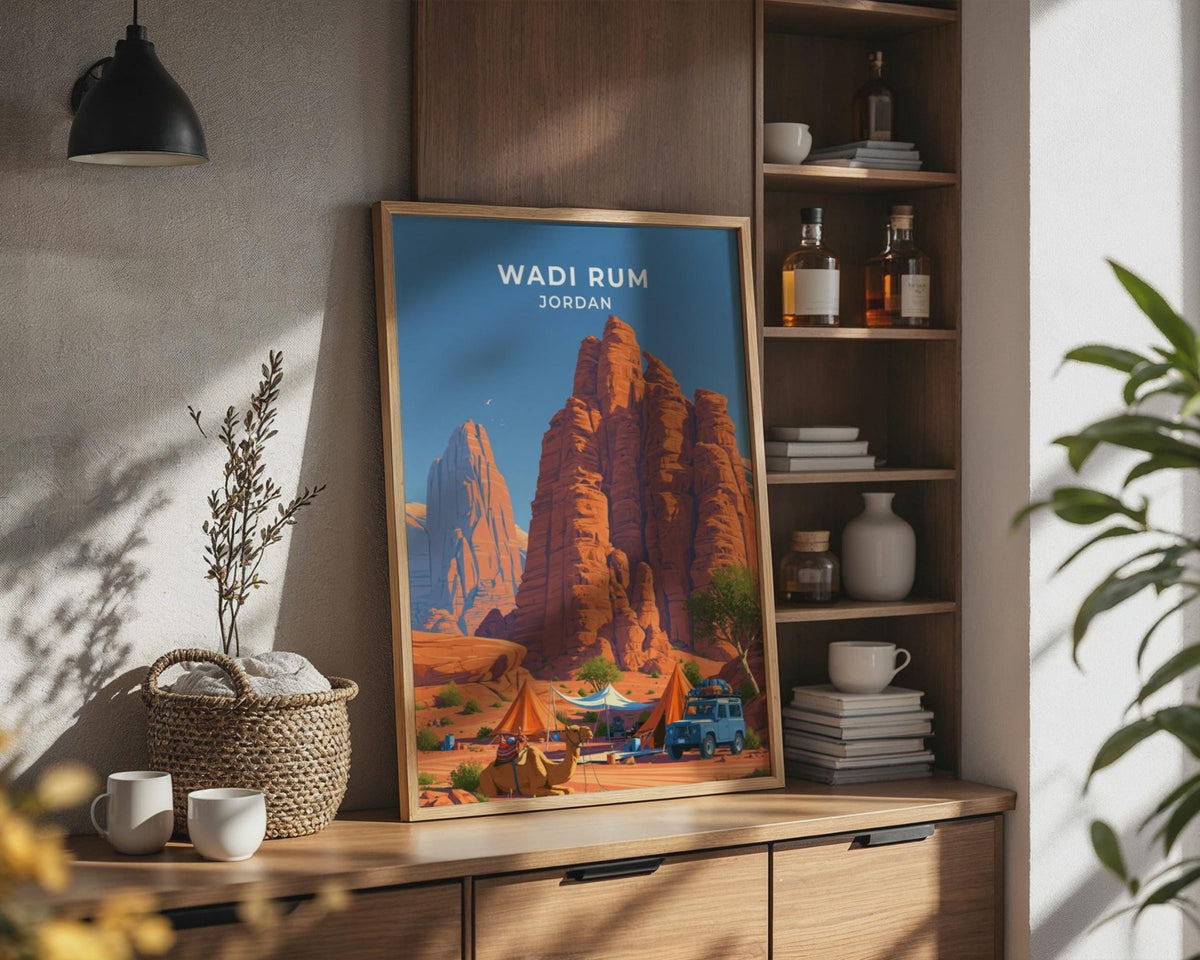 Wadi Rum Poster - WanderWall