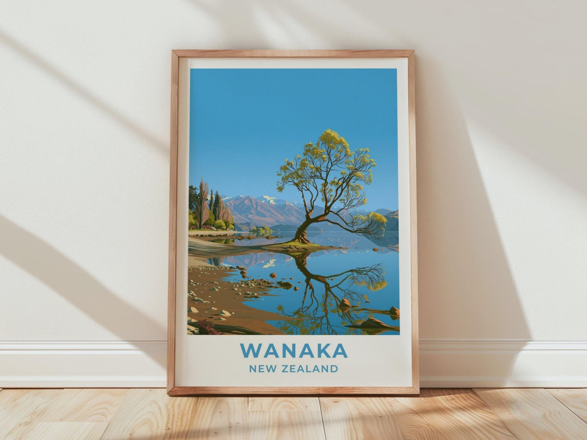 Wanaka Poster - WanderWall