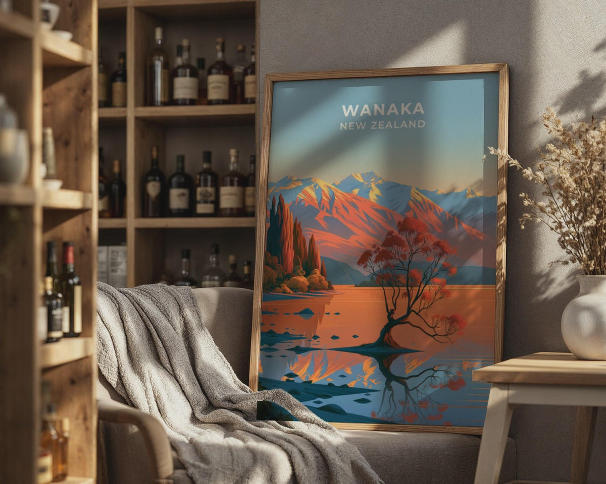 Wanaka Poster - WanderWall