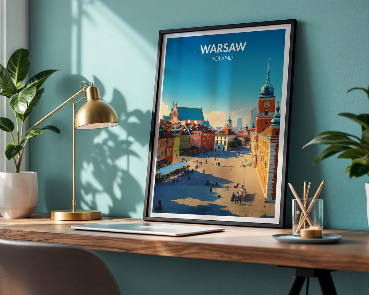 Warsaw Poster - WanderWall