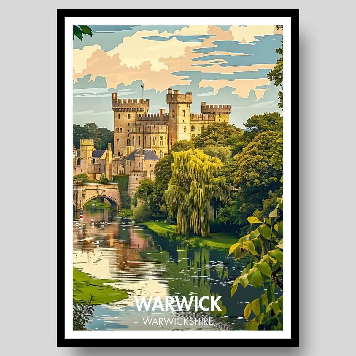 Warwick Poster - WanderWall