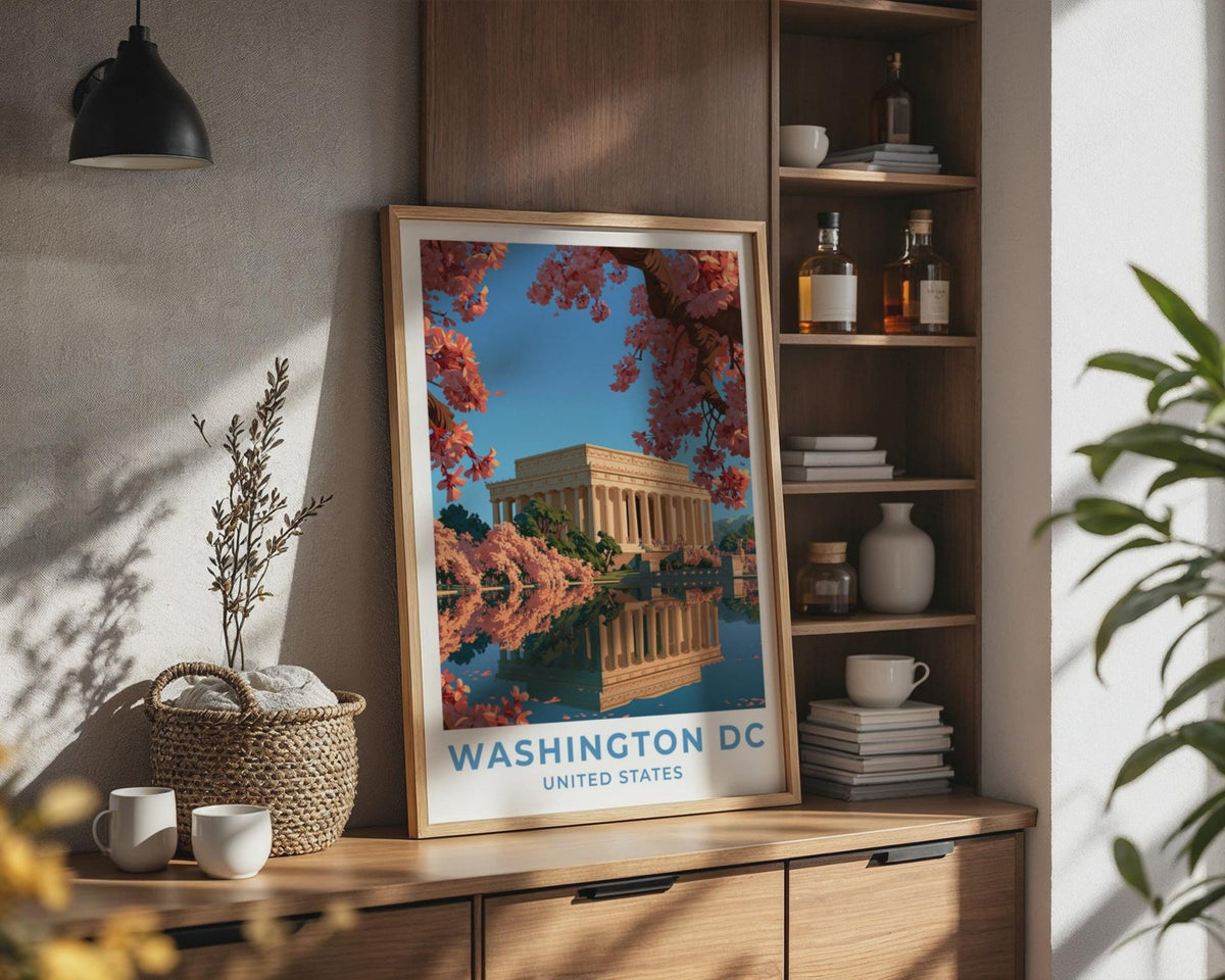 Washington DC Poster - WanderWall