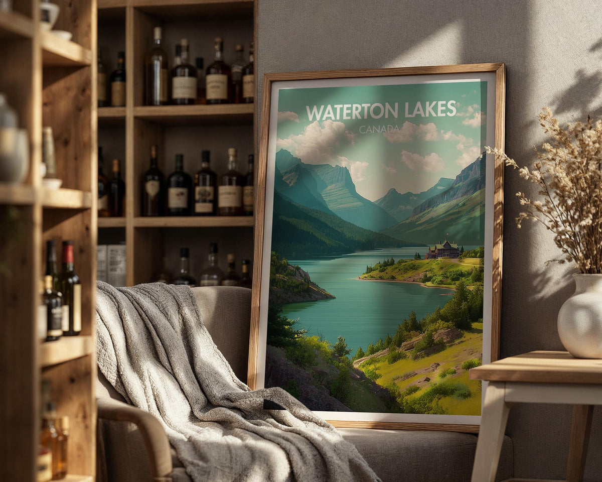 Waterton Lakes Poster - WanderWall