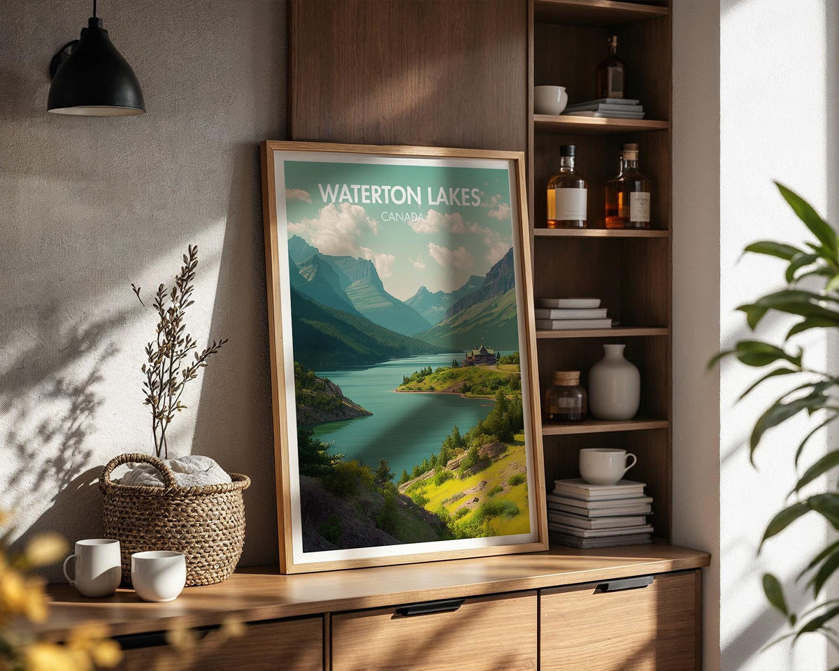 Waterton Lakes Poster - WanderWall