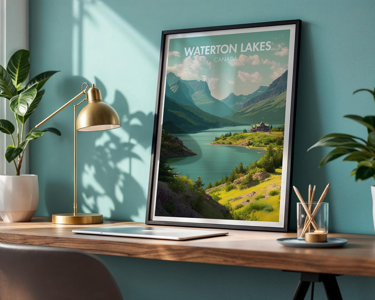 Waterton Lakes Poster - WanderWall