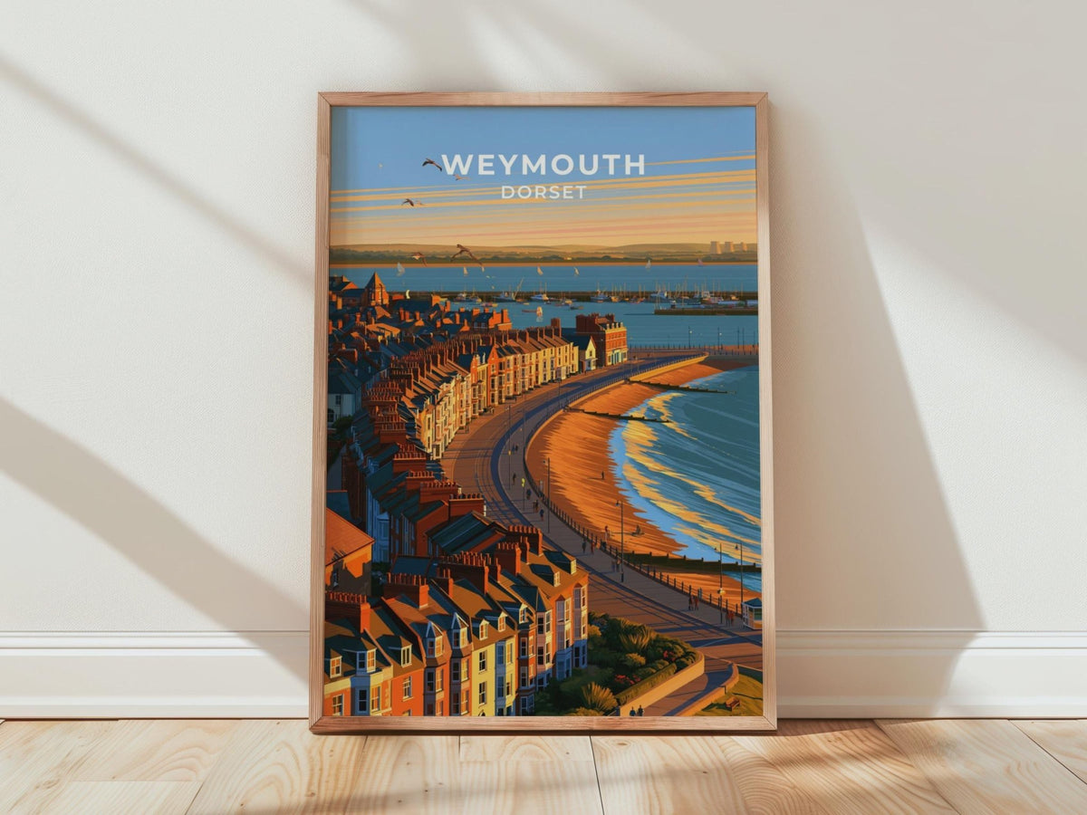 Weymouth Poster - WanderWall