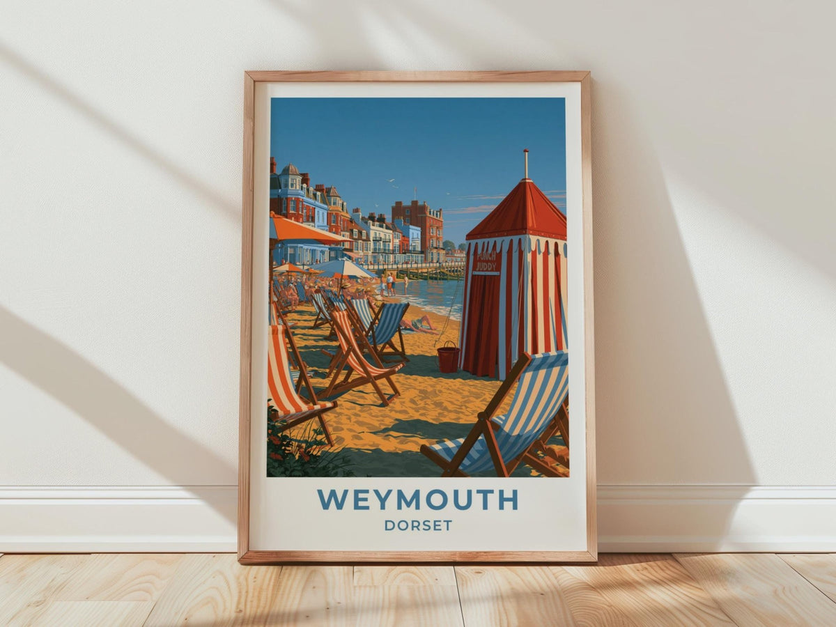 Weymouth Poster - WanderWall