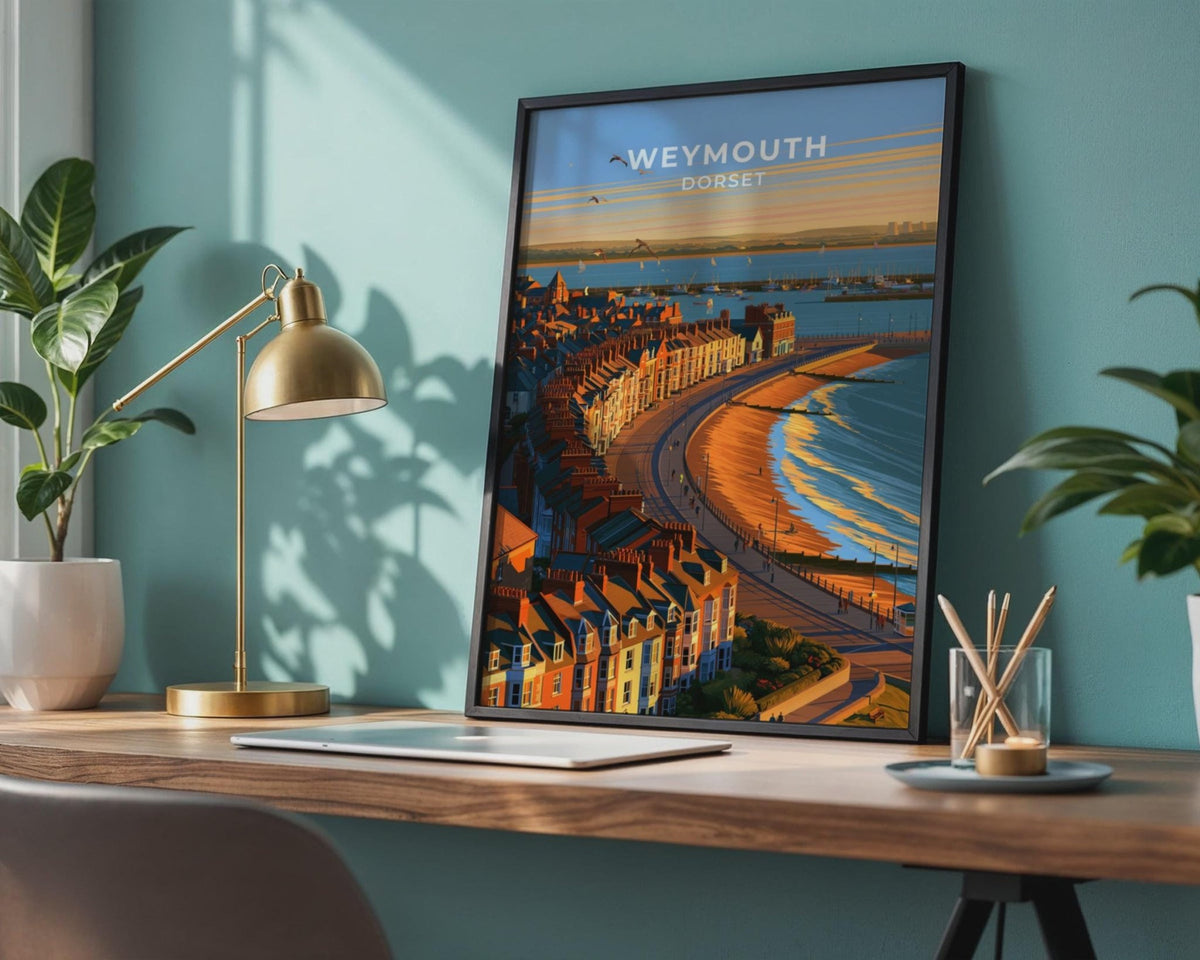 Weymouth Poster - WanderWall