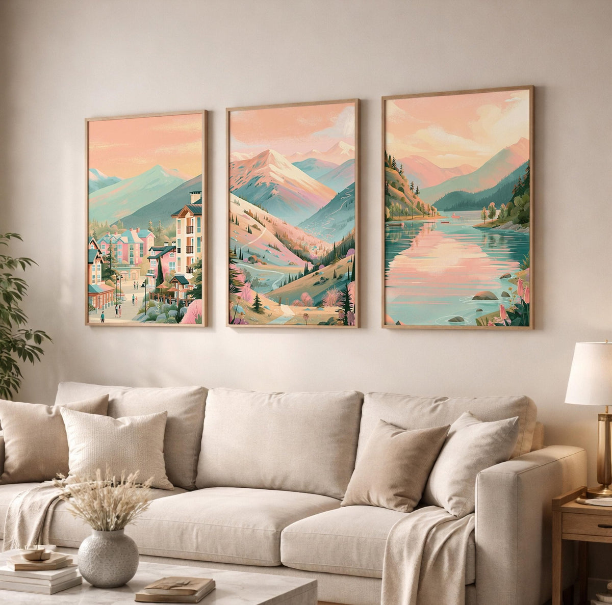 Whistler Set of 3 Posters | Whistler Gallery Wall Art - WanderWall