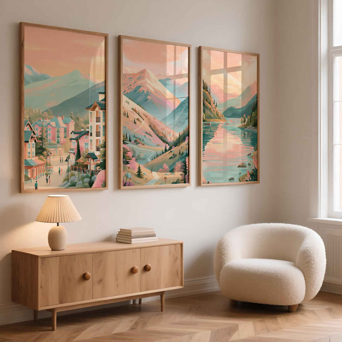 Whistler Set of 3 Posters | Whistler Gallery Wall Art - WanderWall