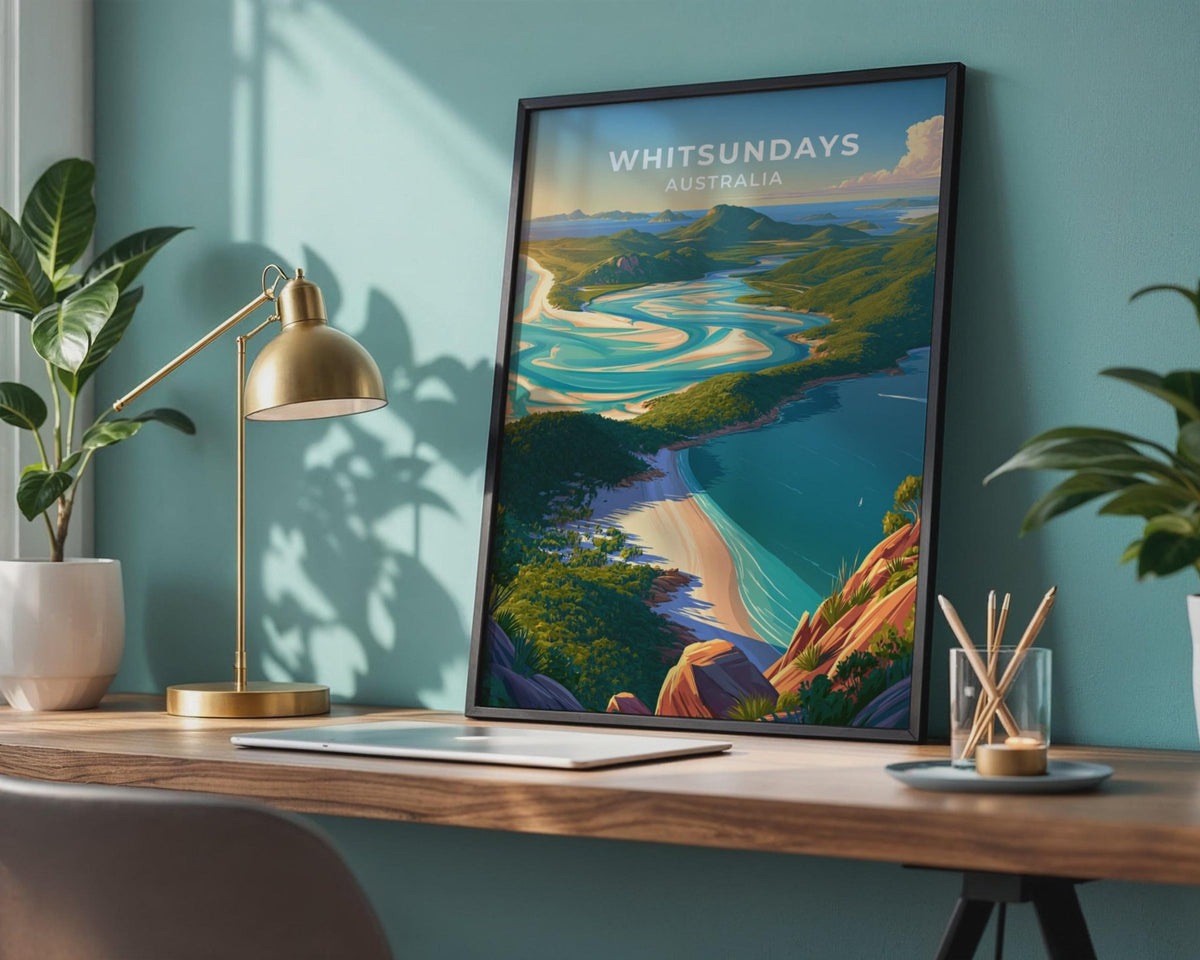 Whitsundays Poster - WanderWall