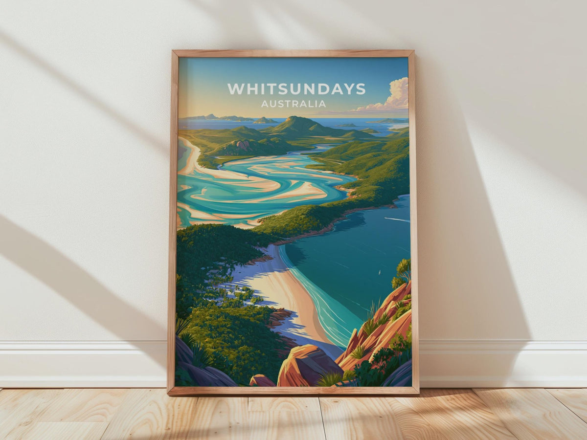 Whitsundays Poster - WanderWall