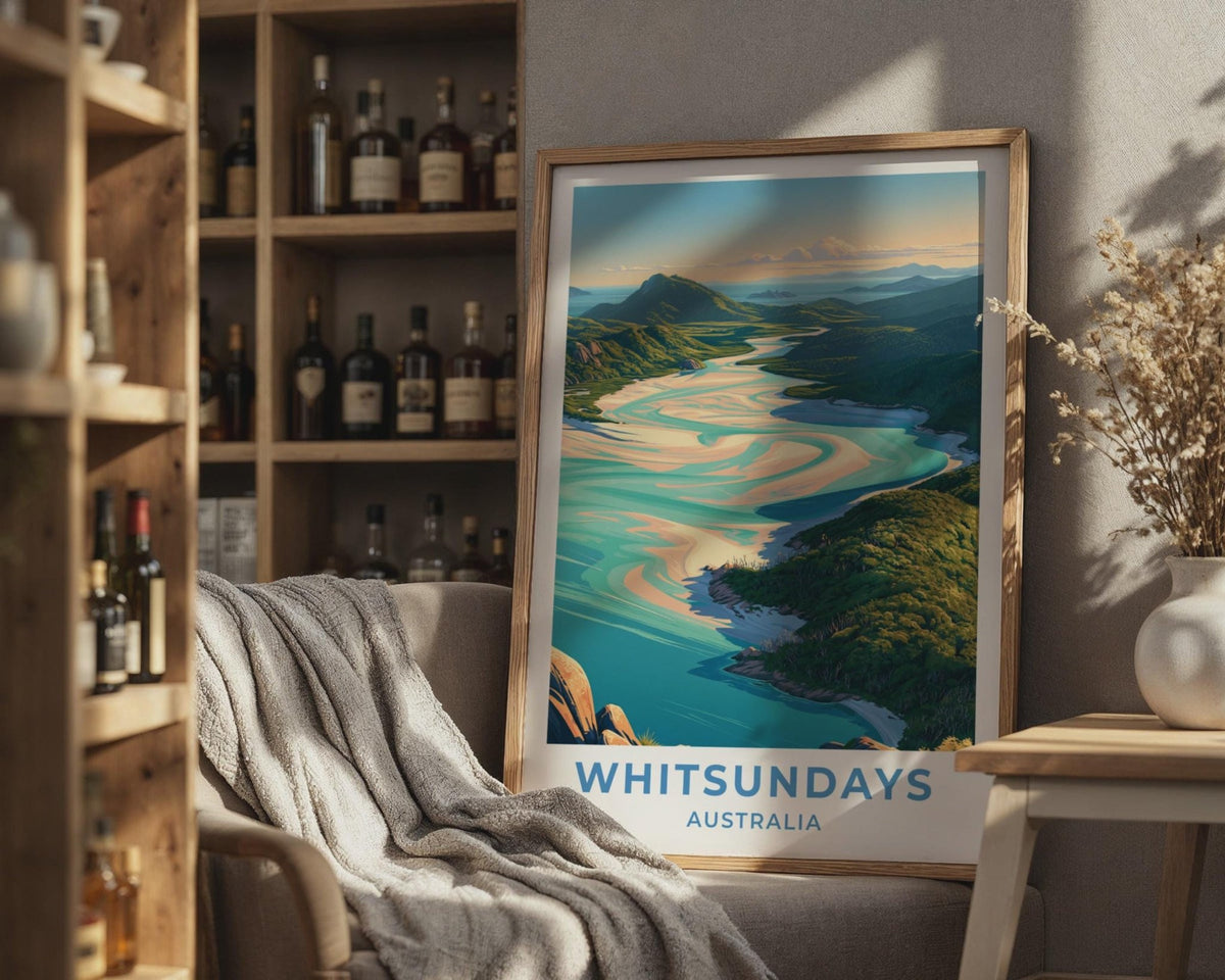 Whitsundays Poster - WanderWall