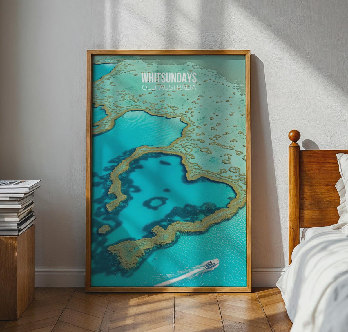 Whitsundays Wall Art QLD Australia Travel Print - WanderWall