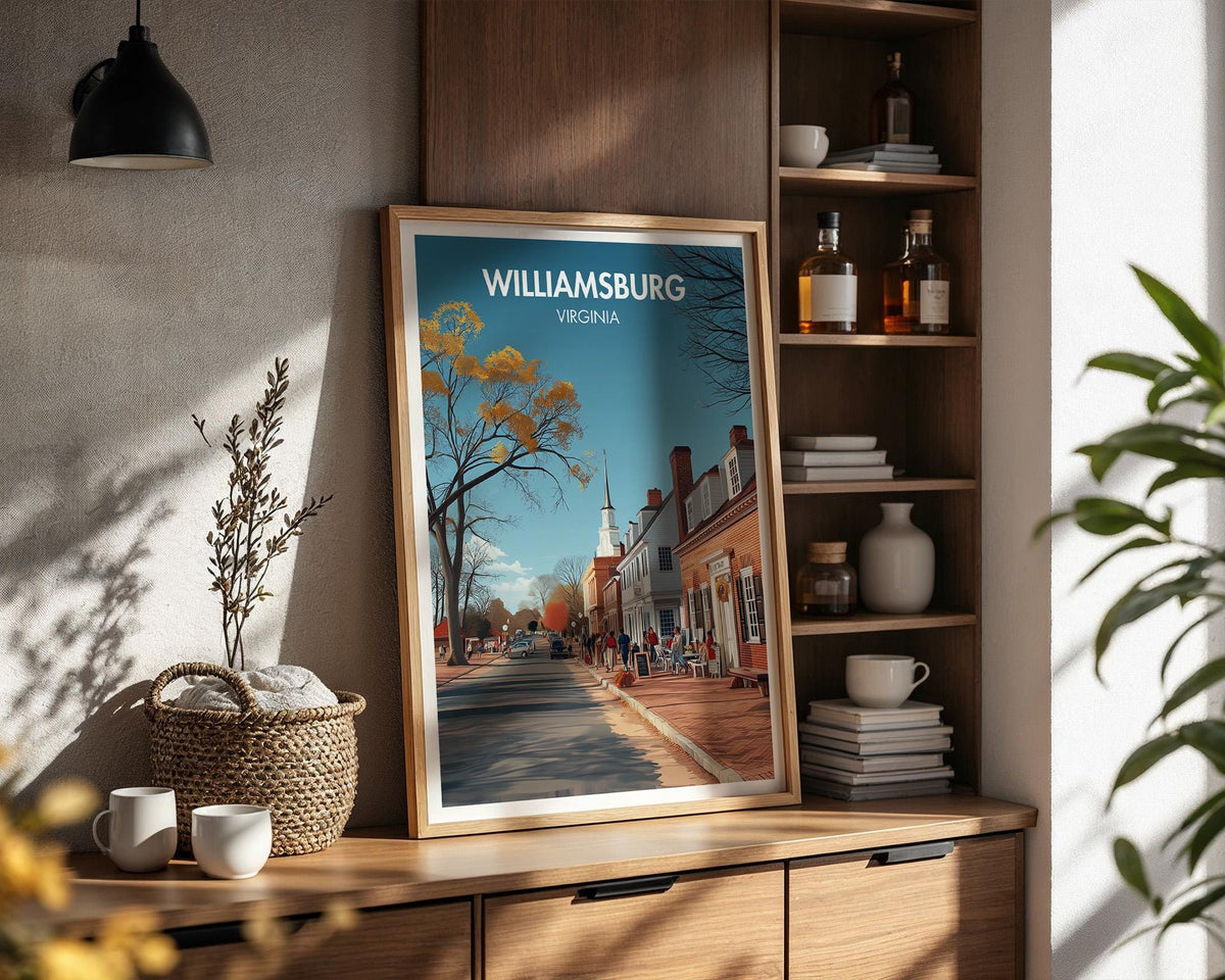 Williamsburg Poster - WanderWall