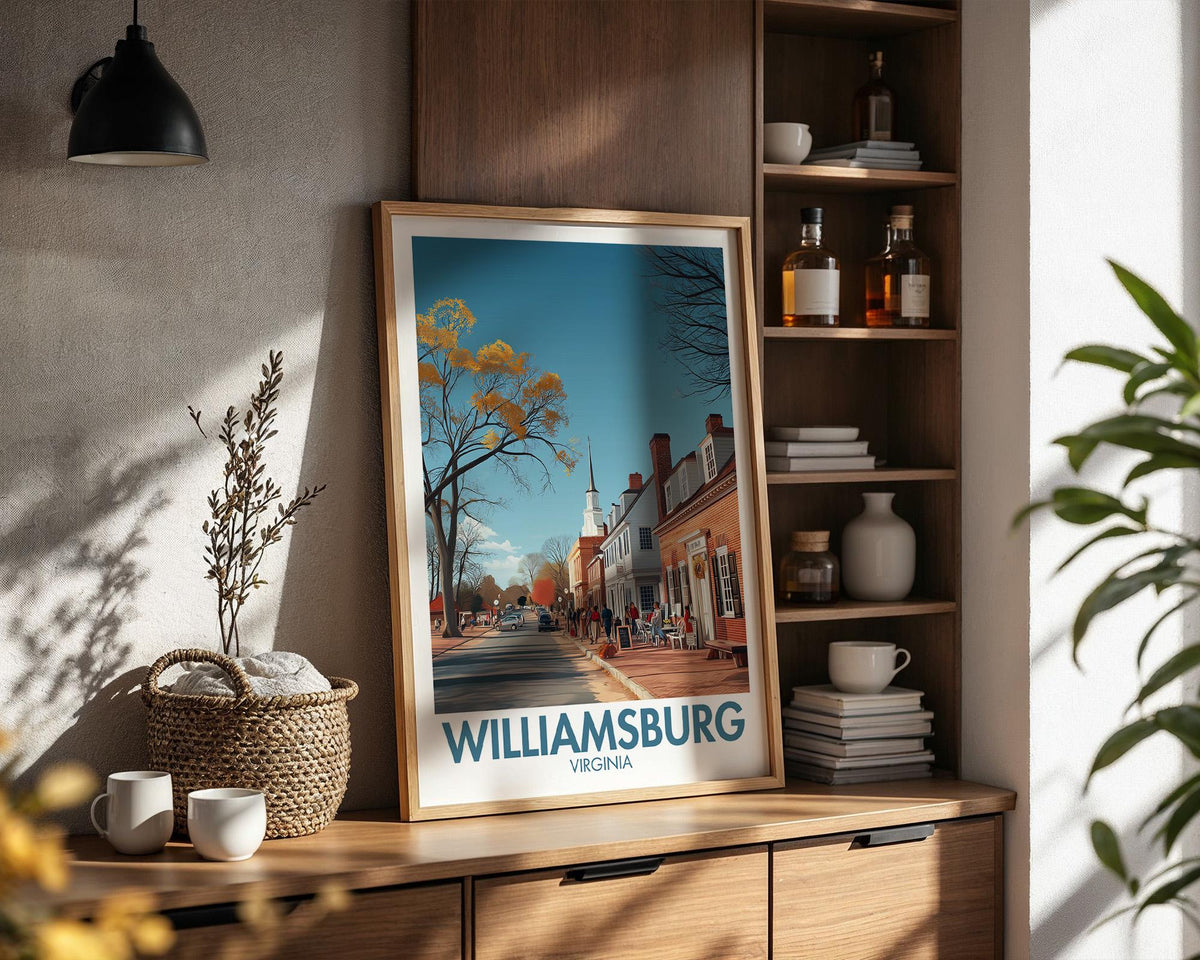 Williamsburg Poster - WanderWall