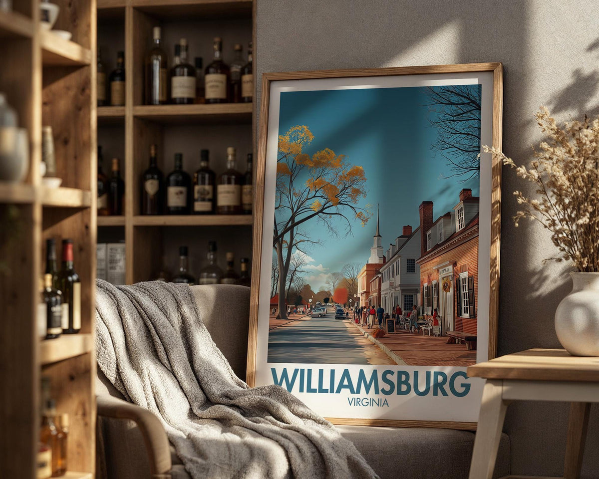 Williamsburg Poster - WanderWall