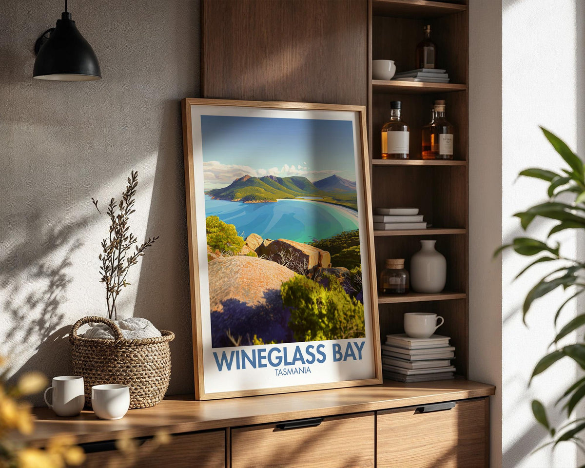 Wineglass Bay Poster - WanderWall