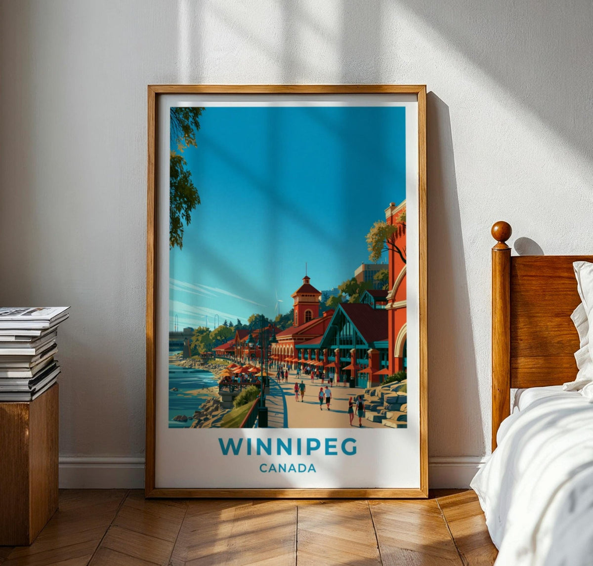 Winnipeg Manitoba Travel Poster - WanderWall