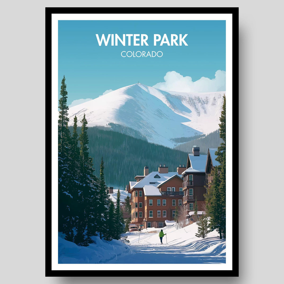 Winter Park Poster - WanderWall