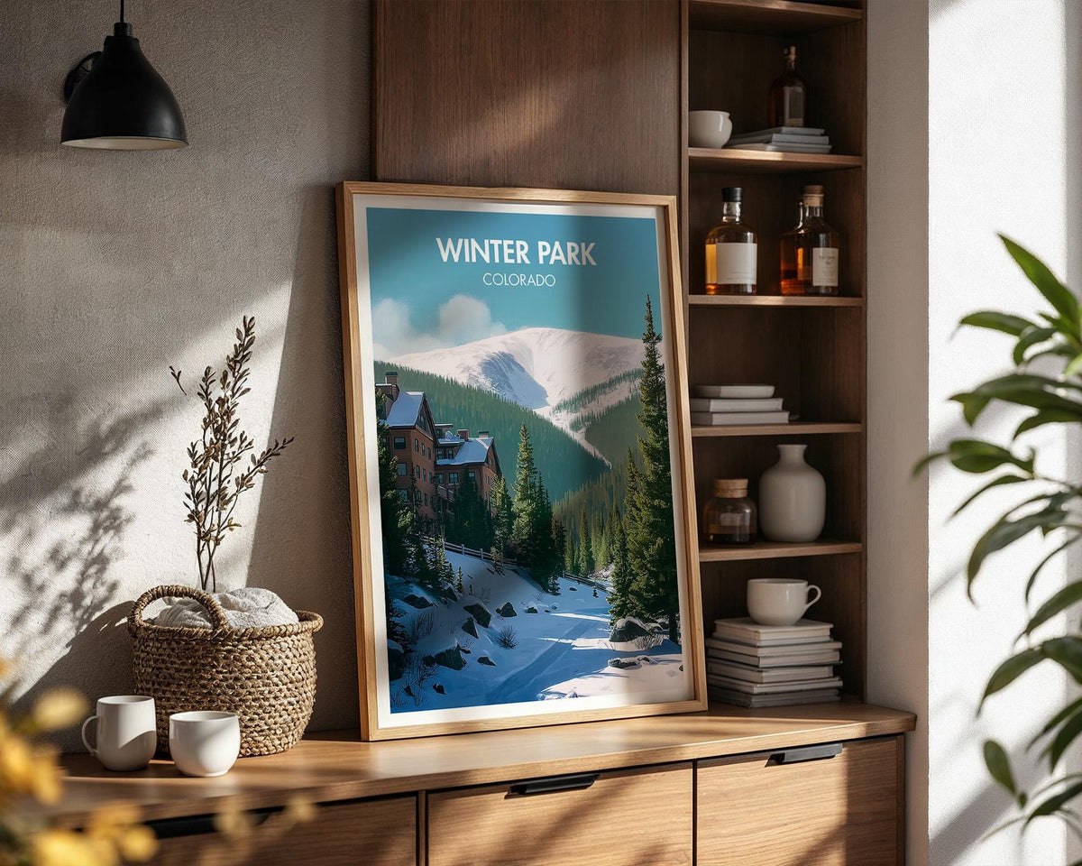 Winter Park Poster - WanderWall