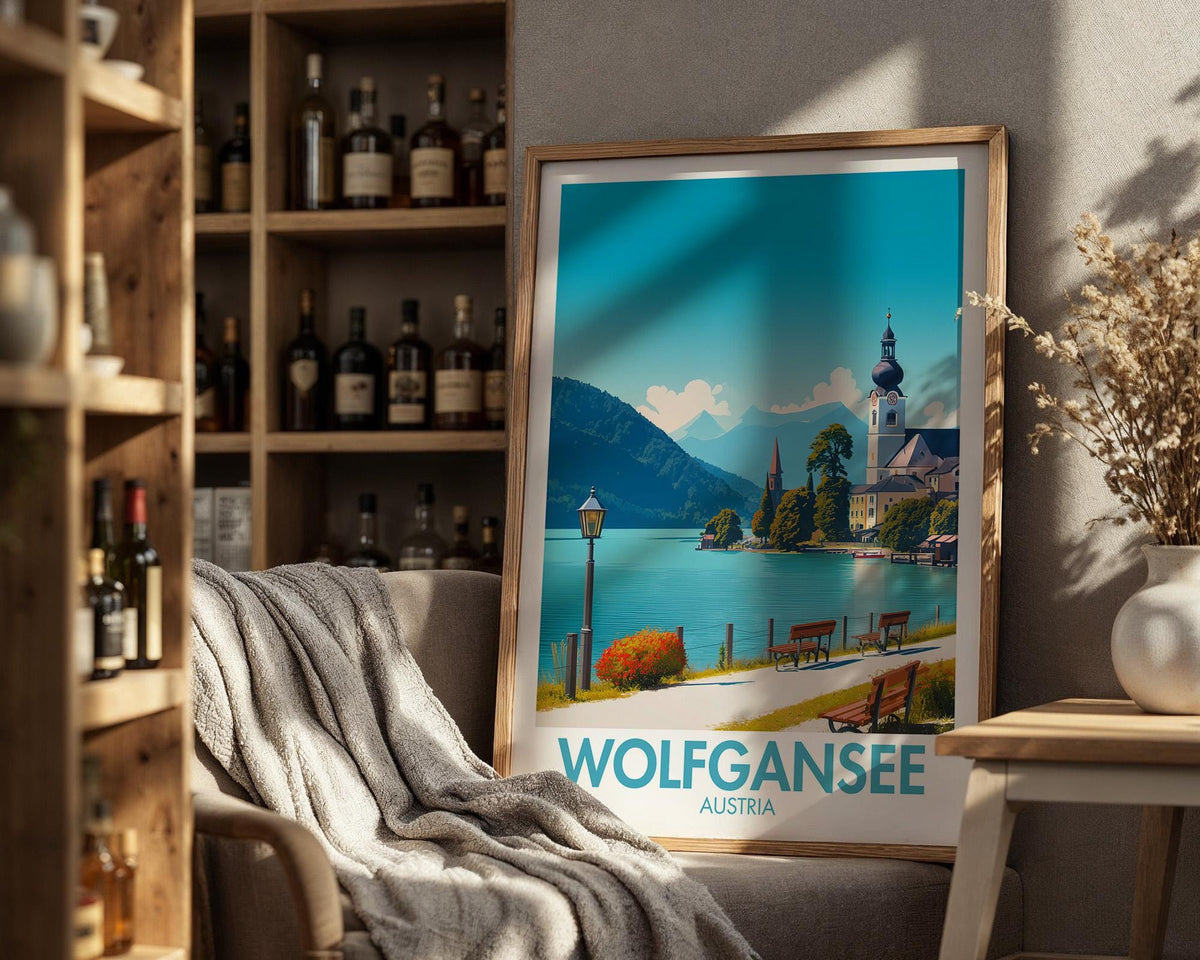Wolfgangsee Poster - WanderWall