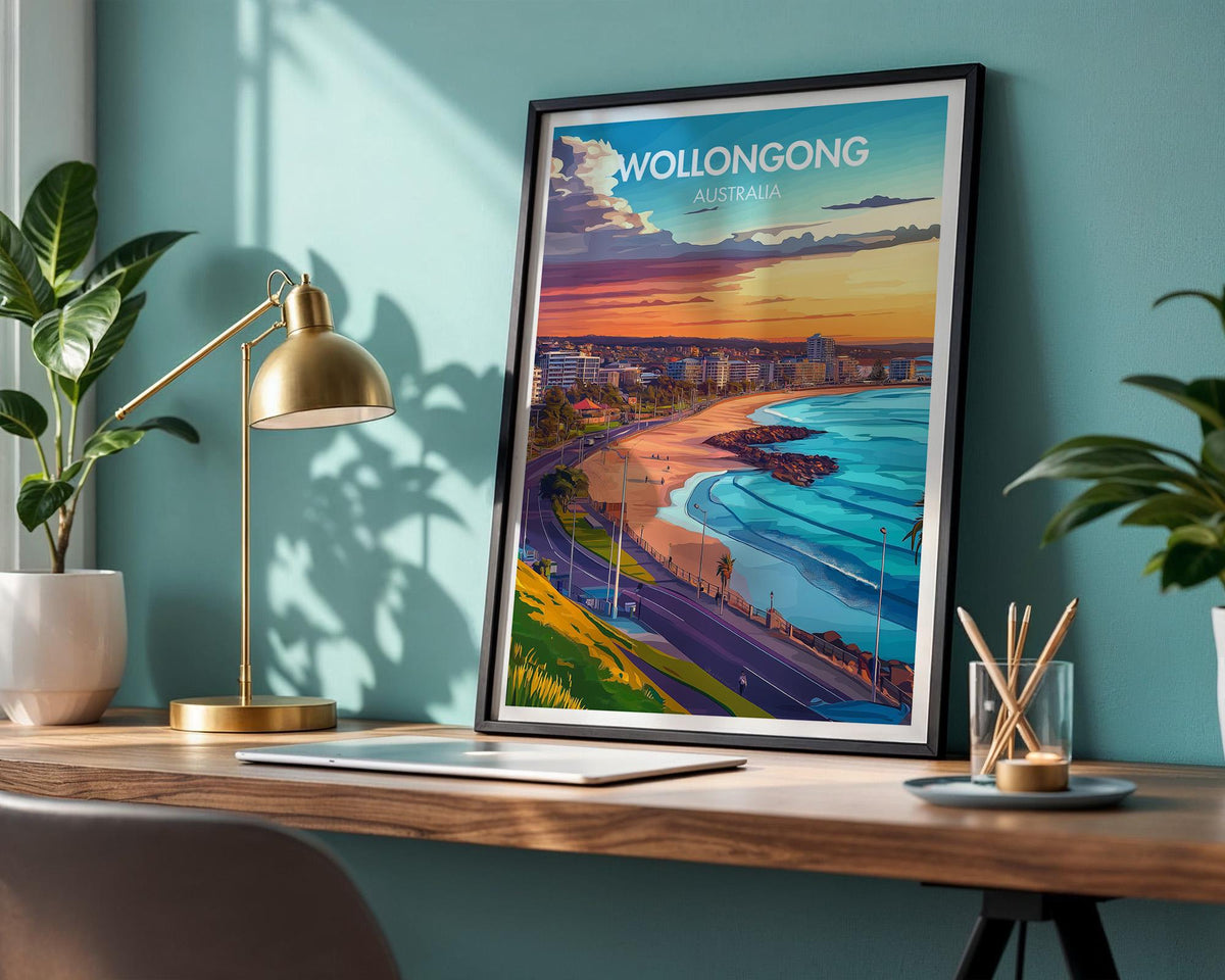 Wollongong Poster - WanderWall