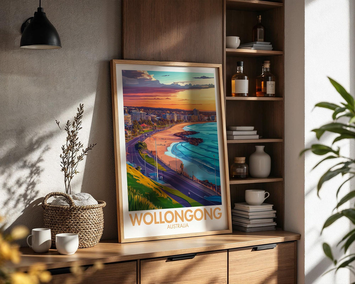 Wollongong Poster - WanderWall