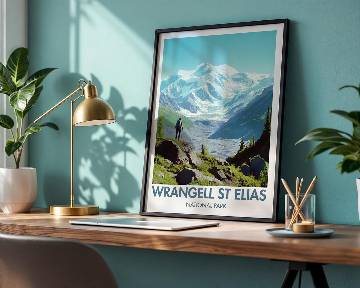 Wrangell St Elias Poster - WanderWall
