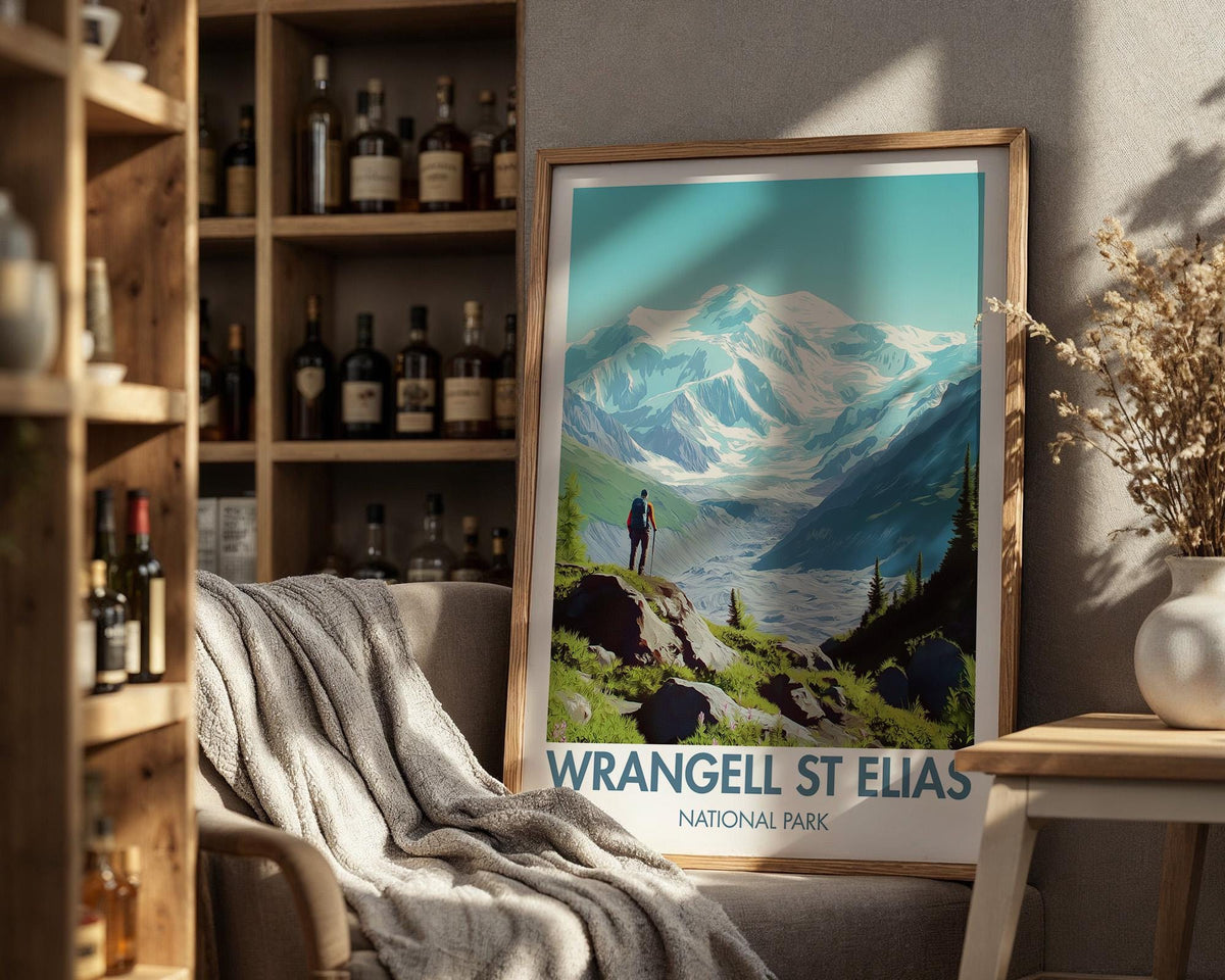 Wrangell St Elias Poster - WanderWall