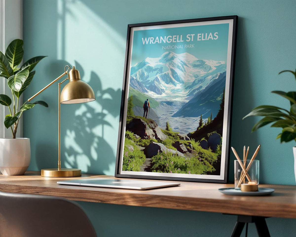 Wrangell St Elias Poster - WanderWall
