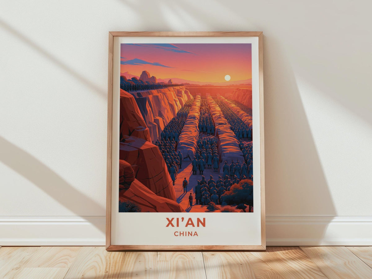 Xi'an Poster - WanderWall