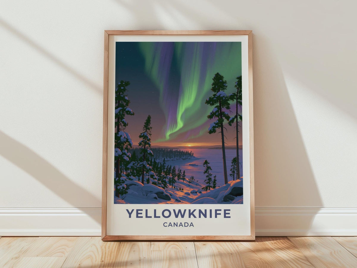Yellowknife Poster - WanderWall