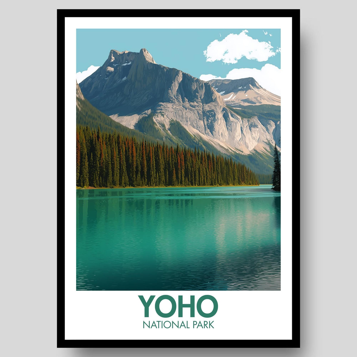Yoho National Park Poster - WanderWall